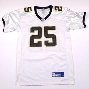 NFL REEBOK NEW ORLÉANS SAINTS REGGIE BUSH #25 on field stitched jersey size 48